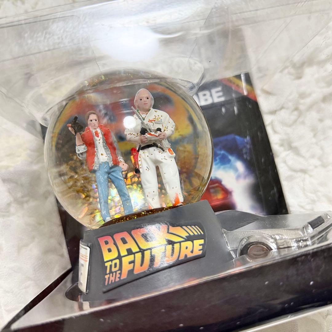 バックトゥザフューチャー スノードーム ニコアンド デロリアン bttf
