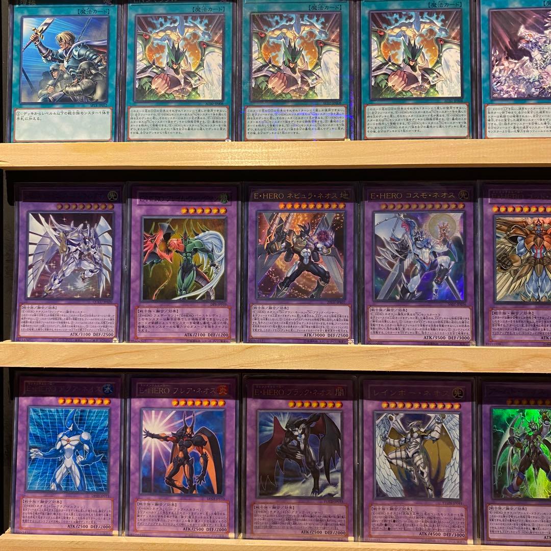 即日発送！ネオスヒーローデッキ　ネビュラ　ゴッド　グラン　レインボー　ブラック