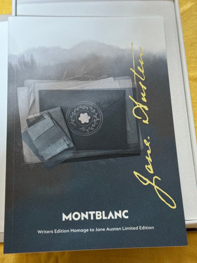 【限定希少】モンブラン 万年筆　作家シリーズ ジェーン・オースティン 細字
