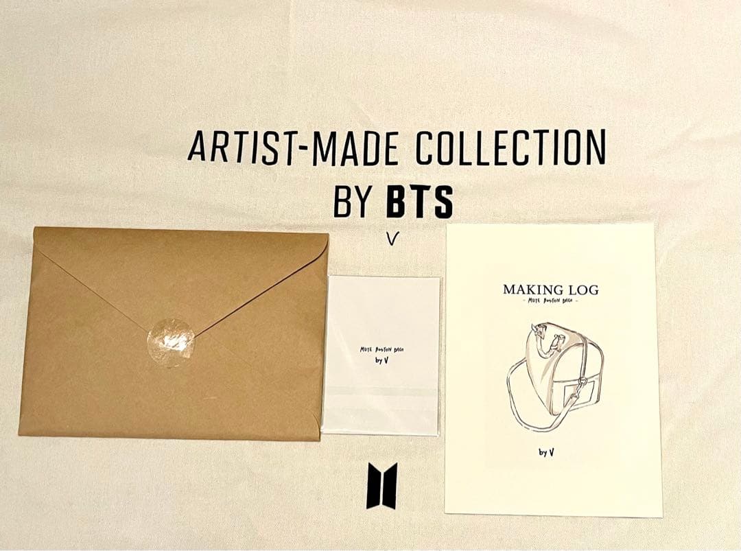 【未使用・公式】BTS アーティストメイド ボストンバッグ テヒョン V