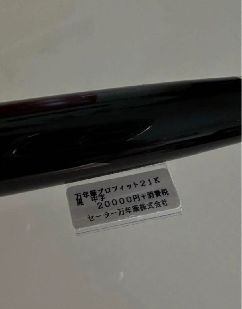 【セーラー万年筆】万年筆 FP プロフイツト21K BK M 中字