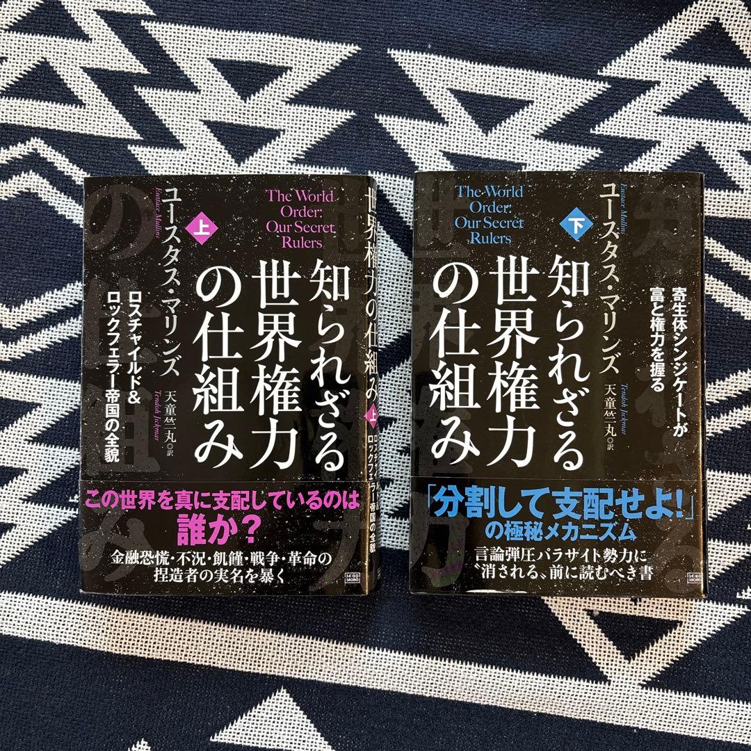 知られざる世界権力の仕組み 上、下セット