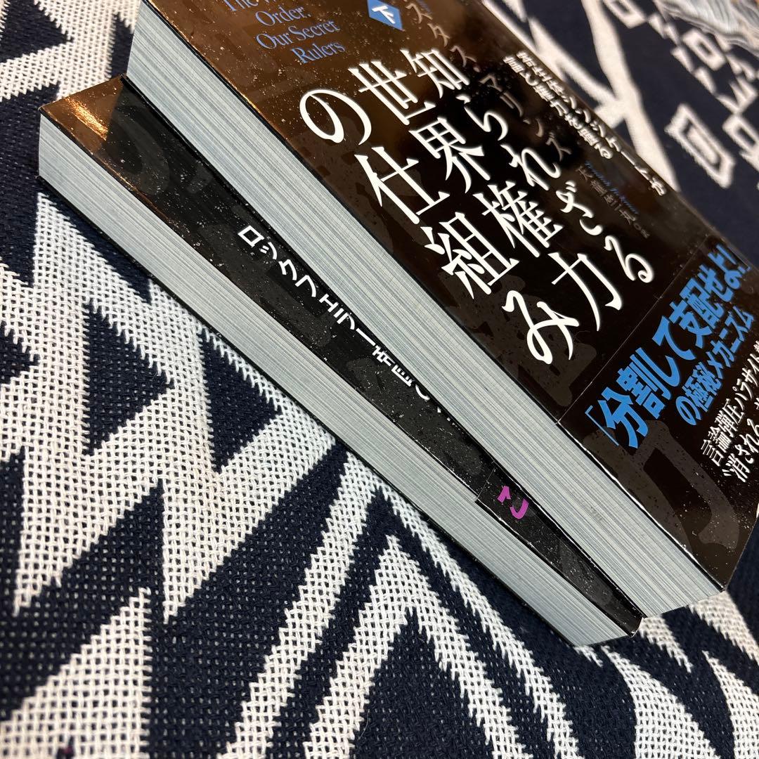 知られざる世界権力の仕組み 上、下セット