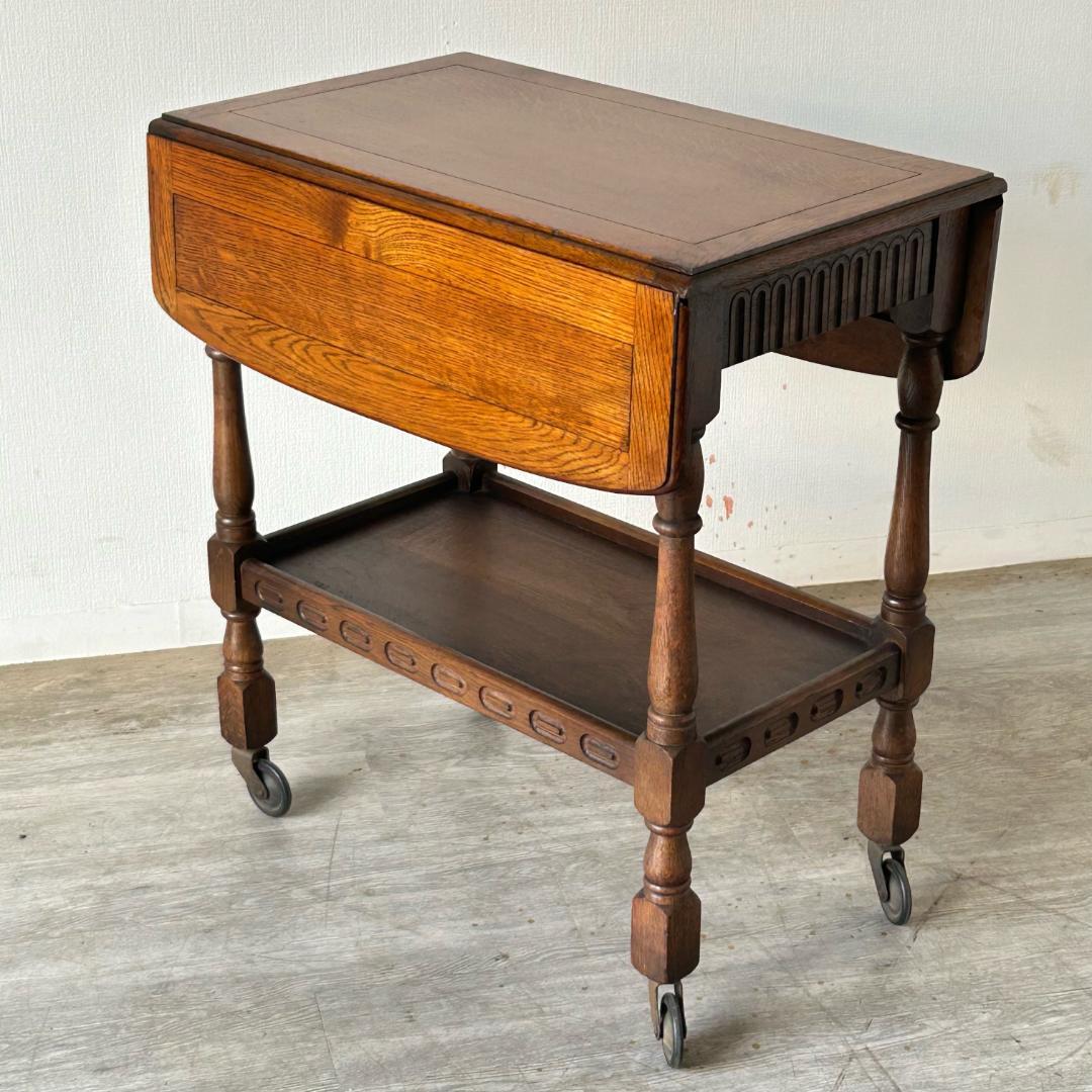 イギリス アンティーク 家具 ティー トローリー 1930年頃 613A
