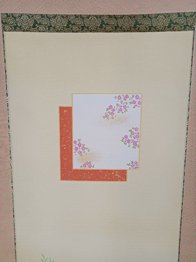 定価5万! 極美品 春 花 掛け軸 開運 厄除 縁起 おもてなし 絵 日本 美術