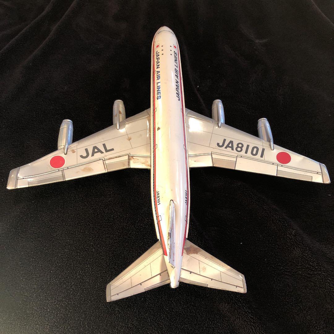 ボーイング747 ブリキ　日本航空　JAL