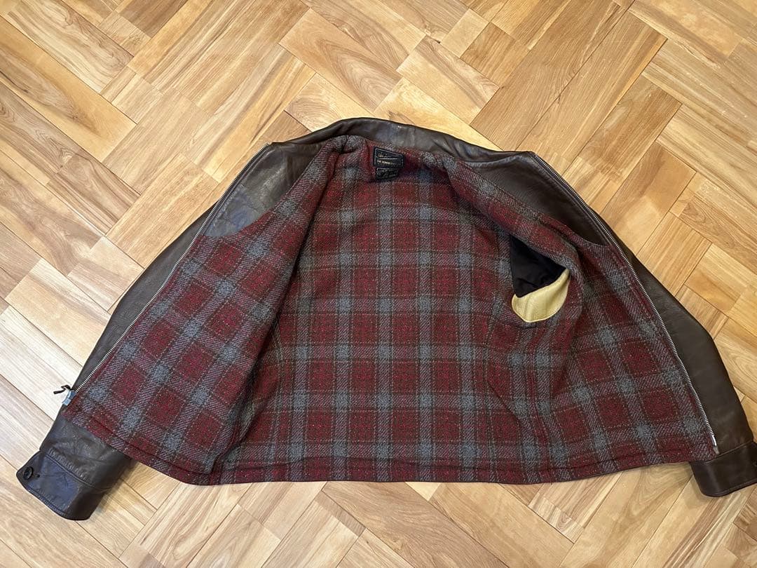 Atlast&co アットラスト 670 レザージャケット