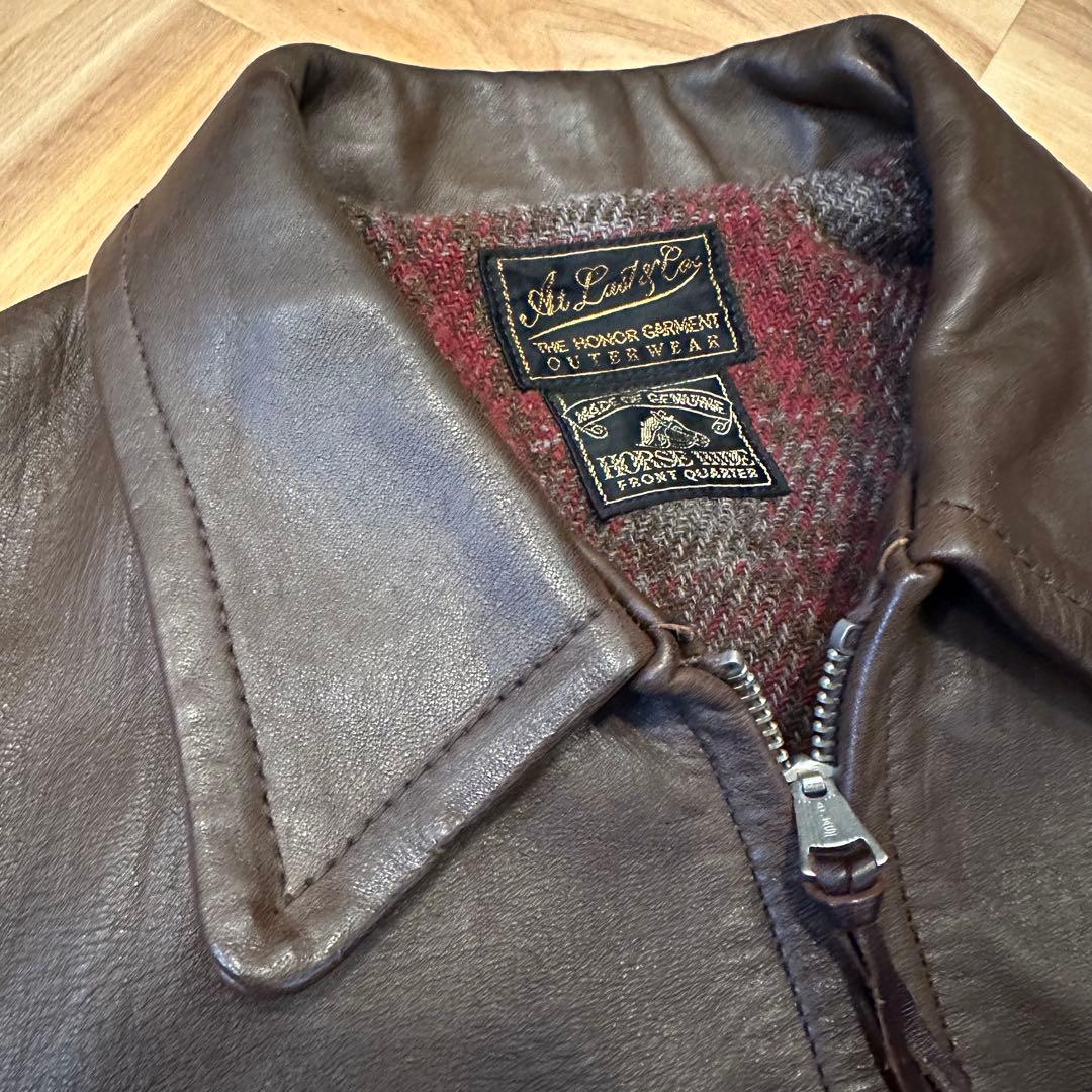 Atlast&co アットラスト 670 レザージャケット