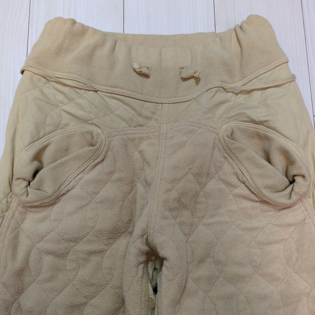 KAPITAL 綿ツイル×ワッフルキルティング サルエルヌーベルパンツ