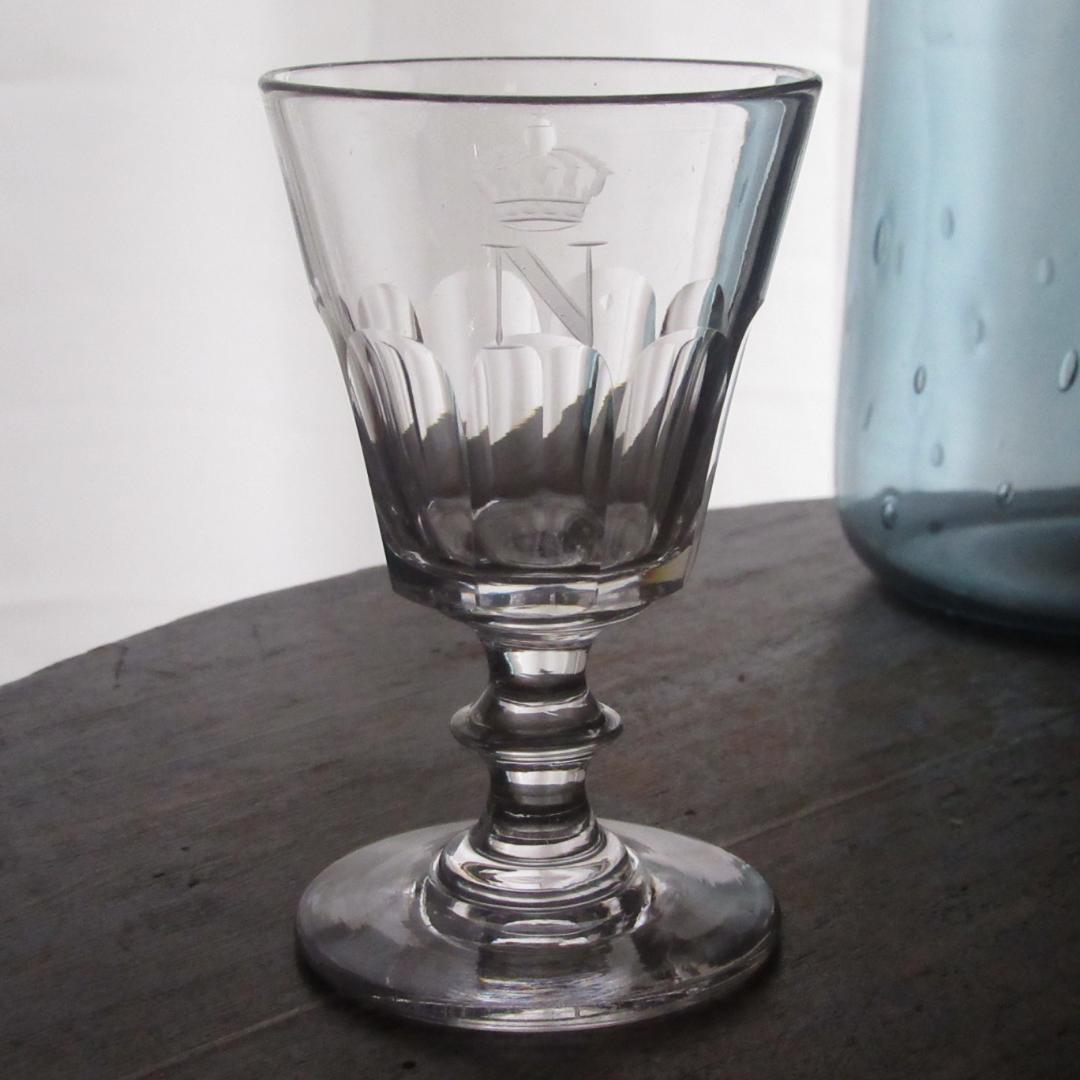 アンティークバカラ　1900年頃「Conique」モノグラム　希少品