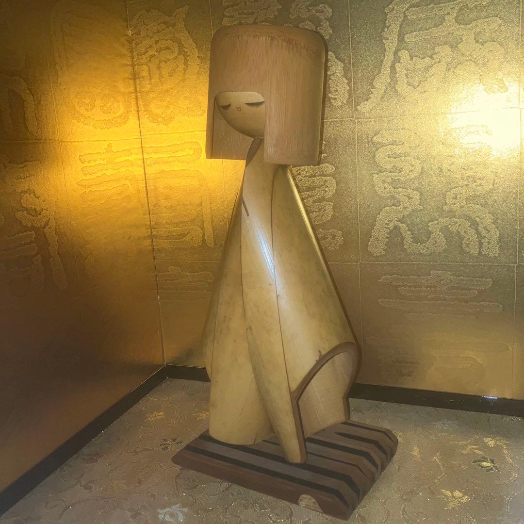 《特級呪物》家内安全、護神の座敷童様宿るこけし人形　曰く付き　縁起物