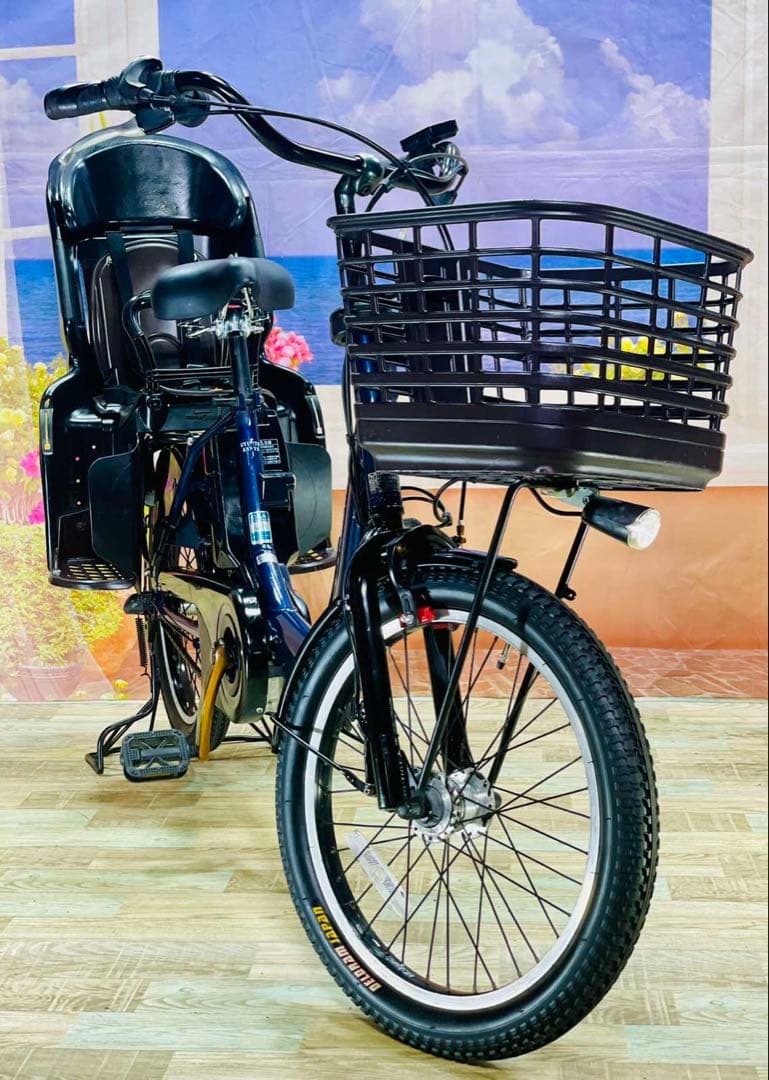 ギュットアニーズ⭐️13AH！パナソニック子供乗せ電動アシスト自転車Y2845