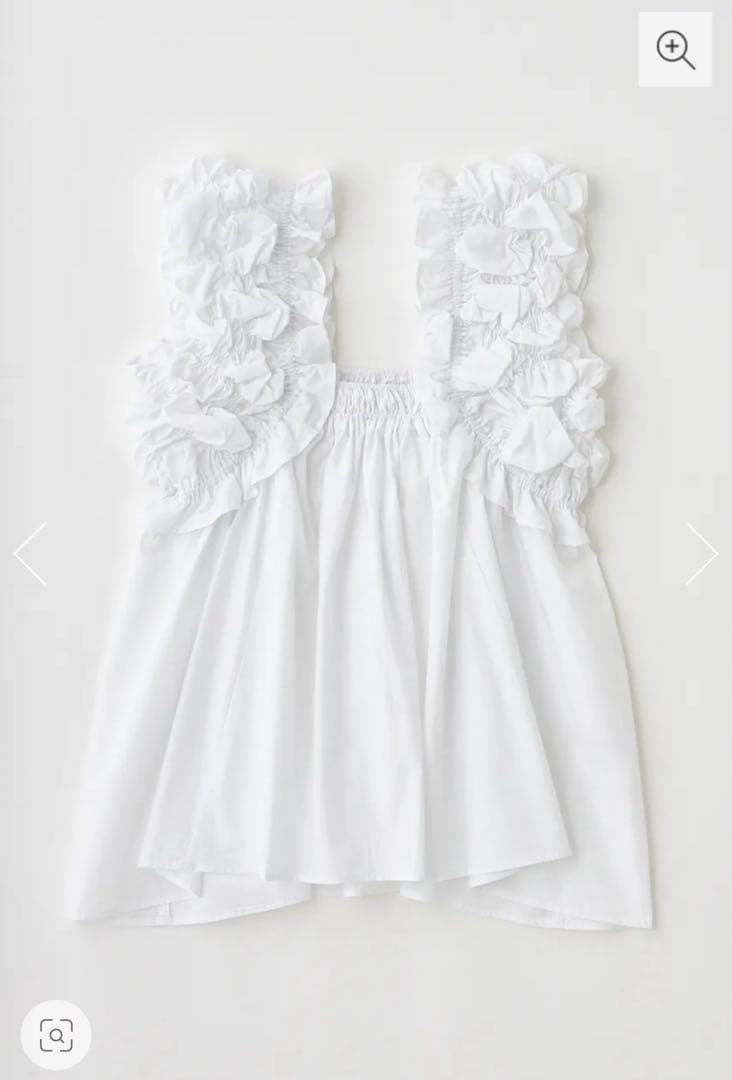 [新品未使用タグ付き] MOUSSY SHOULDER FRILLS トップス