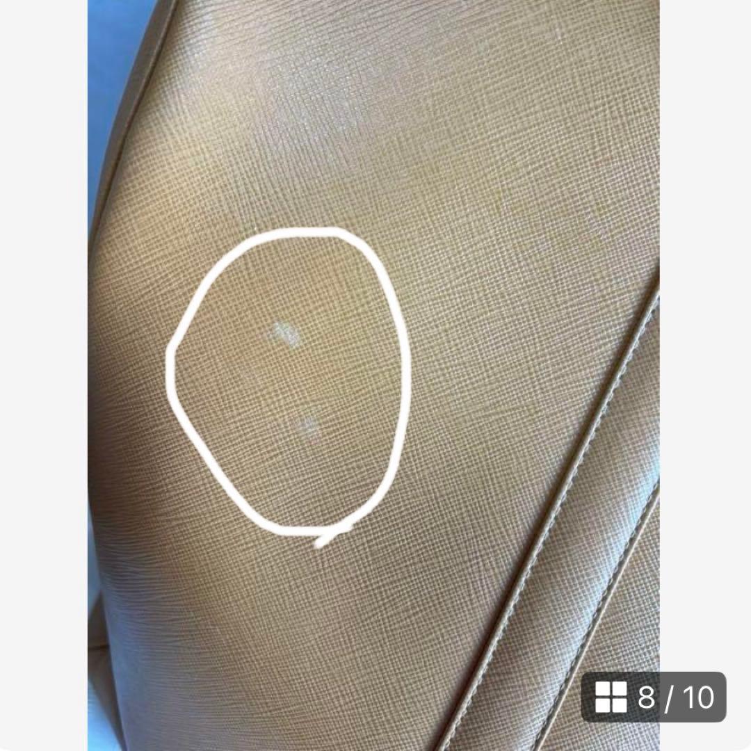 【最終お値下げ】COMTESSコンテス　サフィアーノレザー　大容量ボストンバッグ