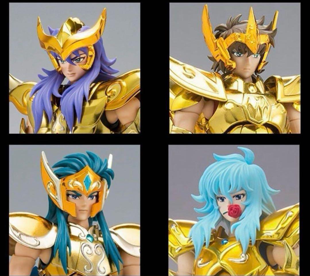 聖闘士聖衣神話EX 黄金聖闘士リバイバル版 4点セット ノベルティ付　新品未開封