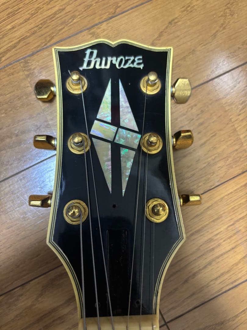 1970年代国産メーカーBUROZE レスポールカスタムタイプ