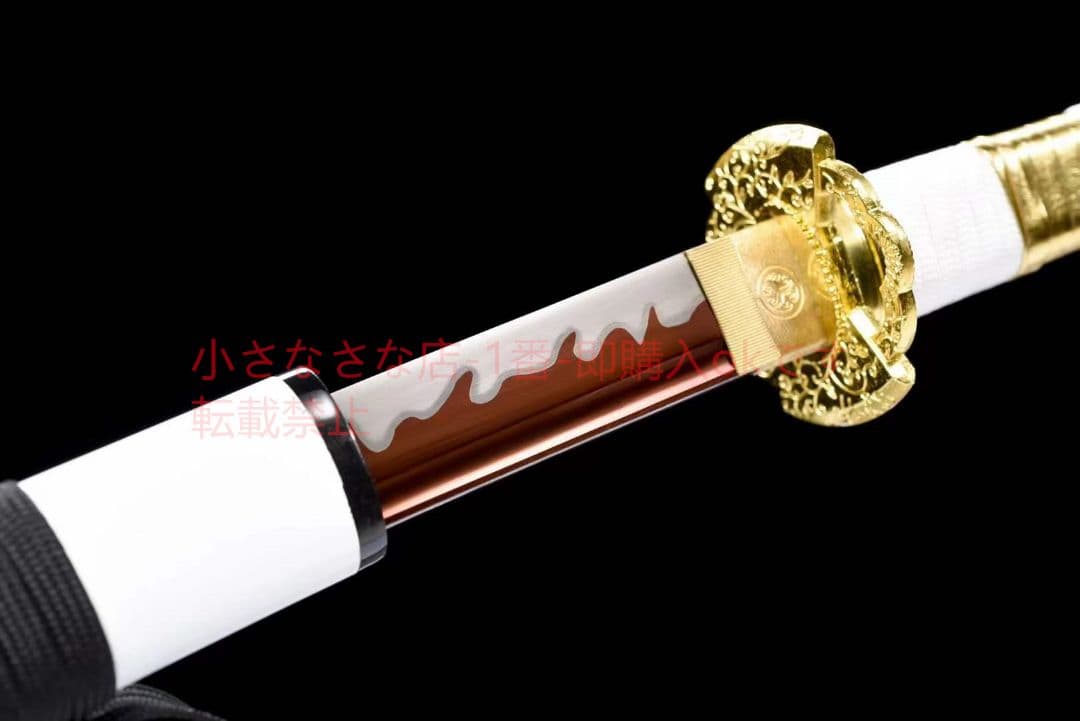 『白閻魔』武具　刀装具　日本刀　模造刀 居合刀