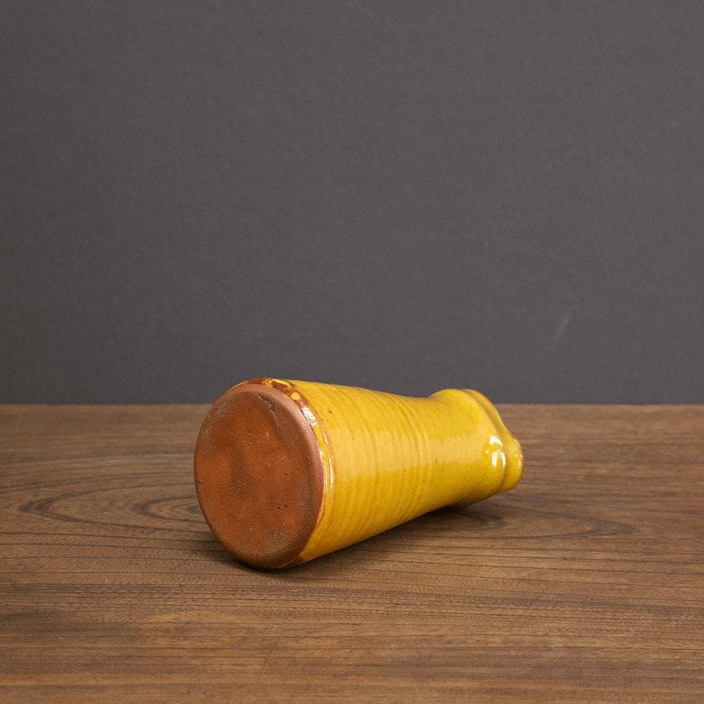 布志名焼 ピッチャー 高さ14.9cm 民芸 昭和レトロ （黄7）