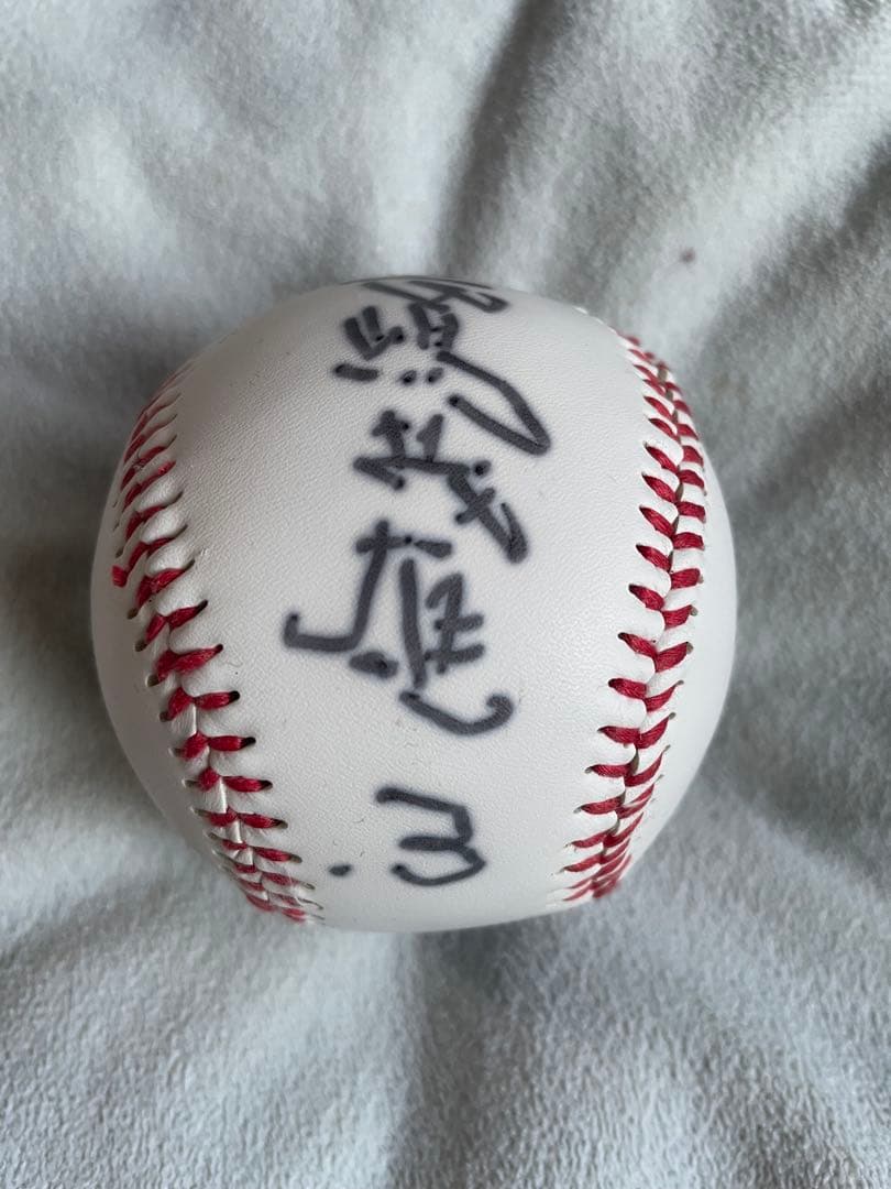 読売ジャイアンツ　長嶋茂雄　直筆サインボール巨人
