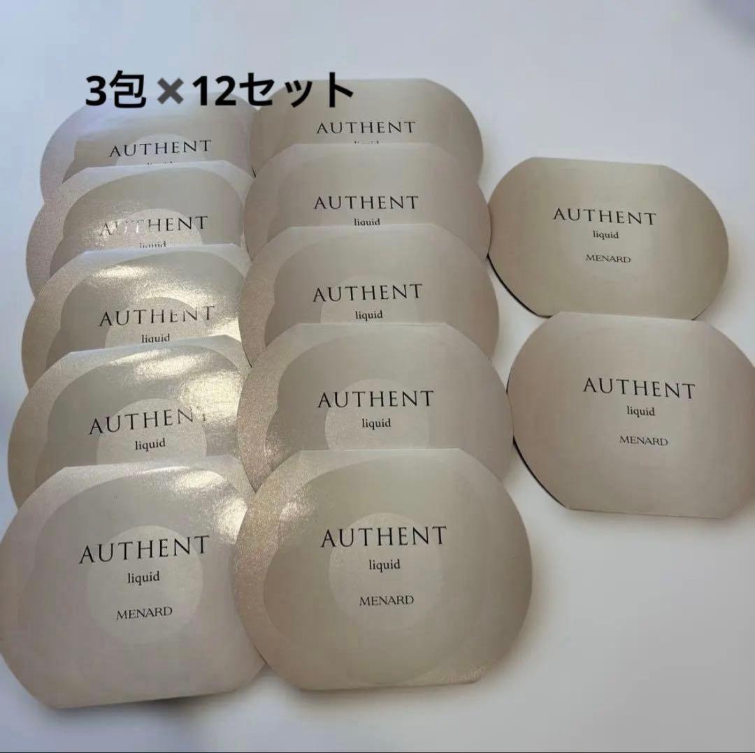 AUTHENT リクイド3包×12セット