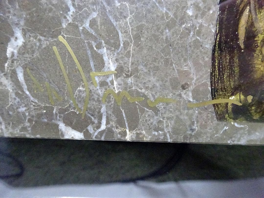 #天野喜孝 #大理石 #肖像 #吸血鬼ハンターD #共箱 #アールビバン保証書