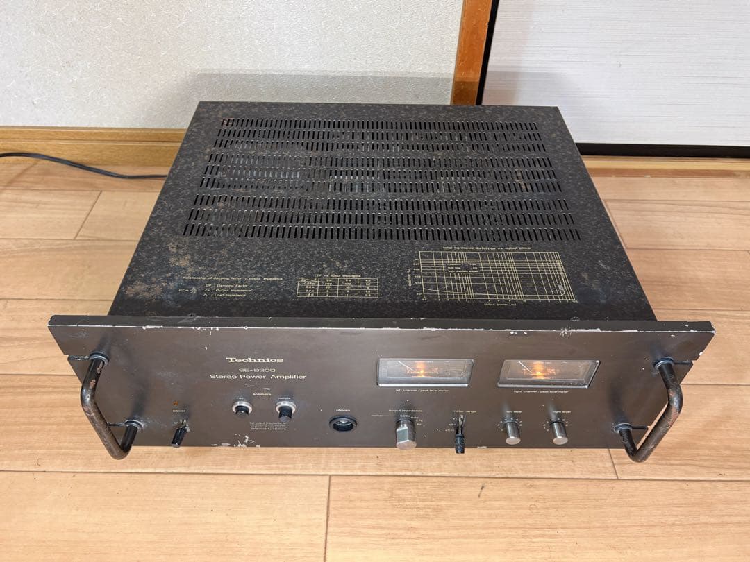 TECHNICS SE-9200 パワーアンプ テクニクス 【中古品】