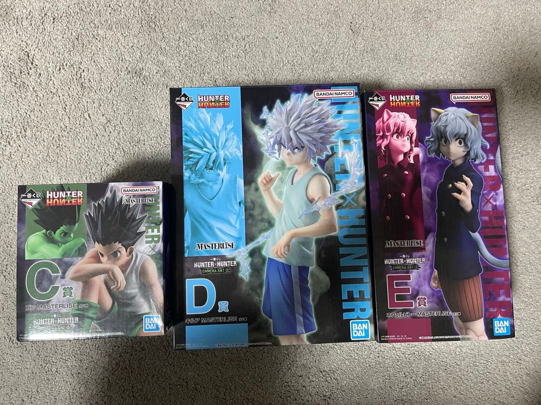 一番くじ　HUNTER×HUNTER ゴン　キルア　ピトー