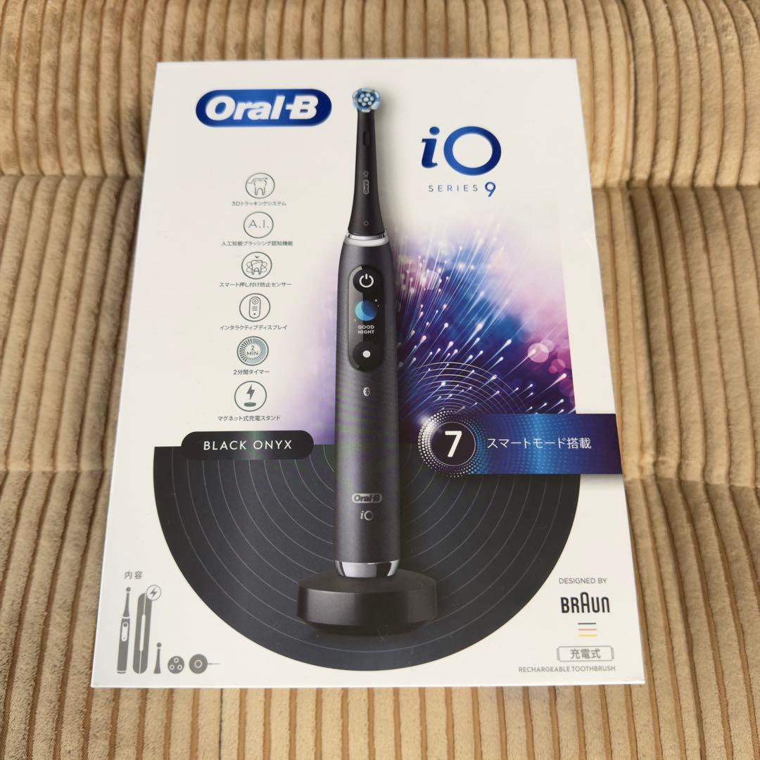 ブラウン オーラルB iO9 ブラックオニキス 完全未開封 電動歯ブラシ