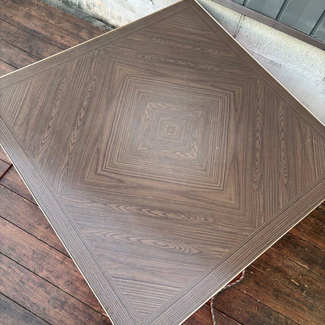 C4 昭和レトロ 花柄やぐらこたつ 小泉産業 リバーシブル天板 動作確認済み