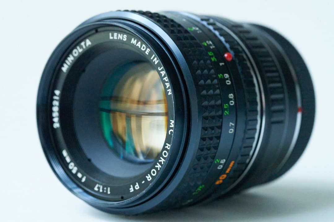 レンズ(単焦点) Minolta MC ROKKOR-PF 50mm f/1.7 Sony e