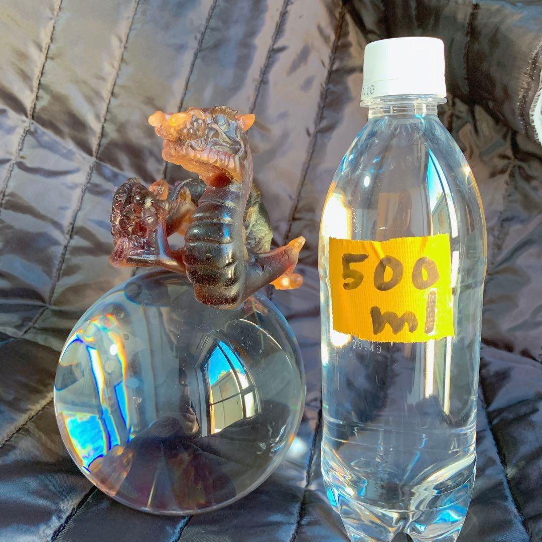 ドームフランス 本体新品同様 竜 龍 辰 ドラゴン 水晶玉 クリスタルガラス