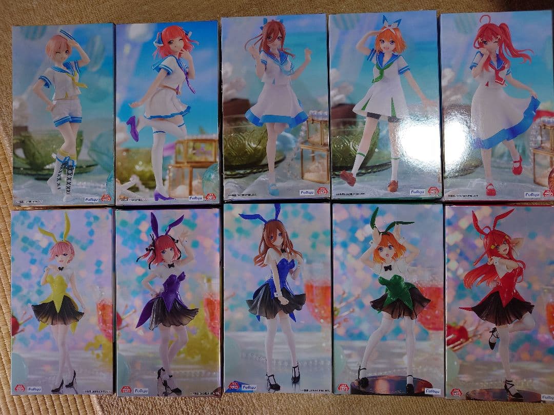 五等分の花嫁フィギュア10点セット