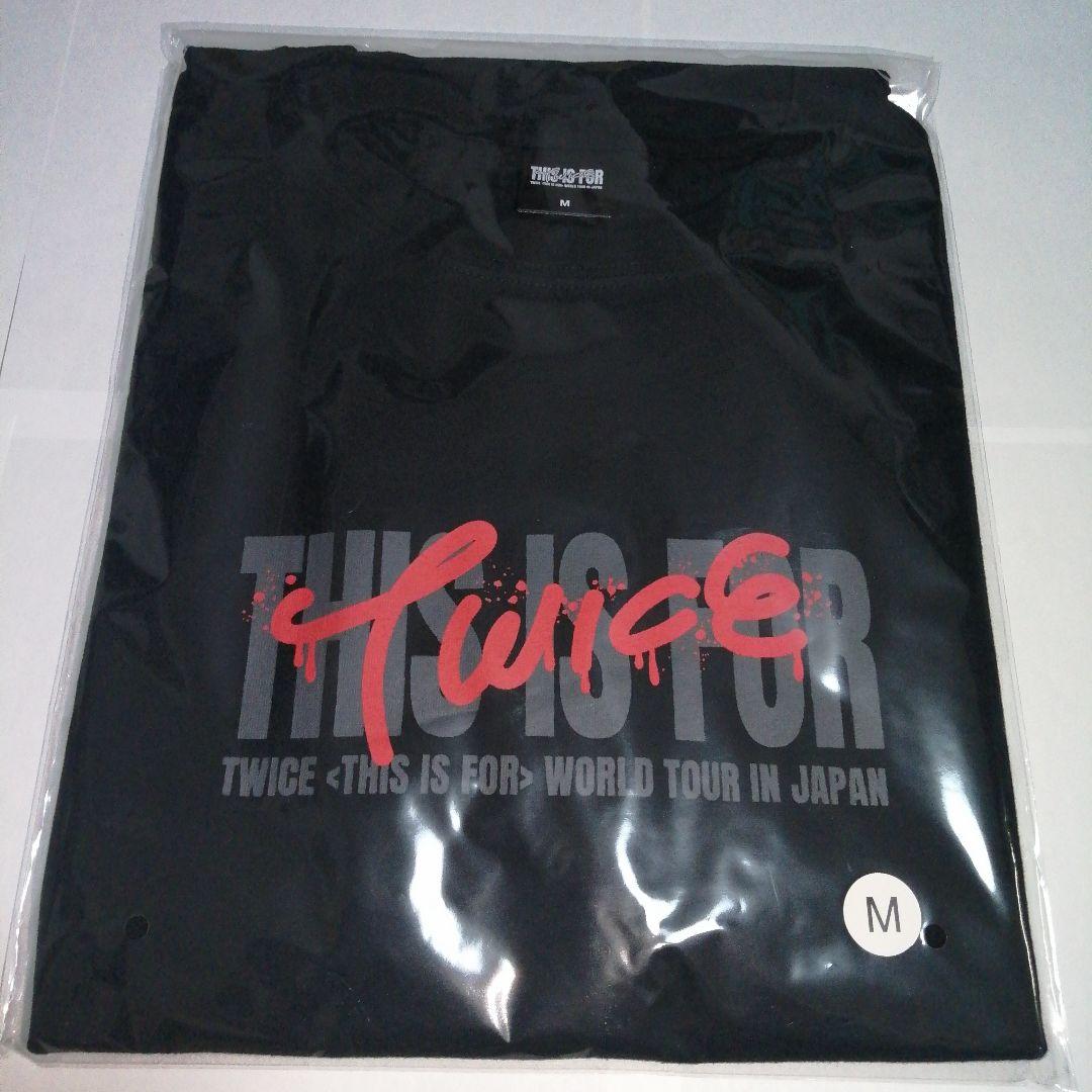 TWICE THIS IS FOR Tシャツ BLACK M チェヨン