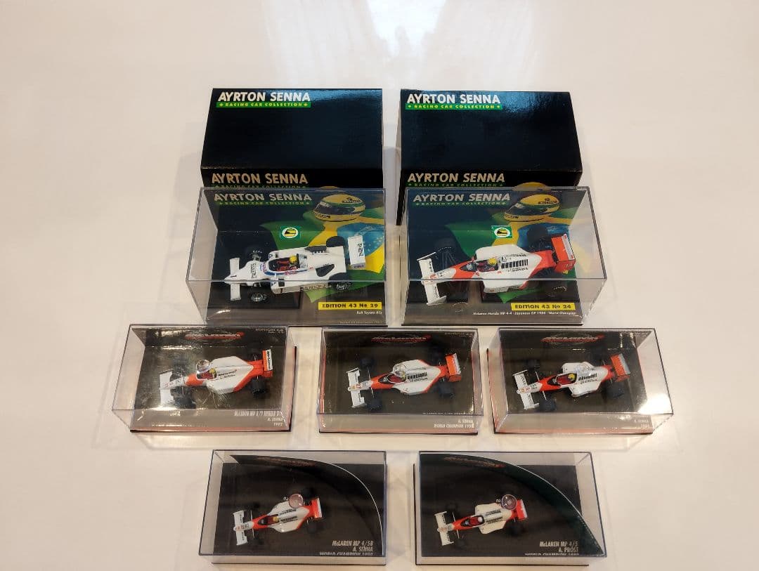 マクラーレン MP4/5B アイルトン・セナ ミニカー 6台セットミニチャンプス