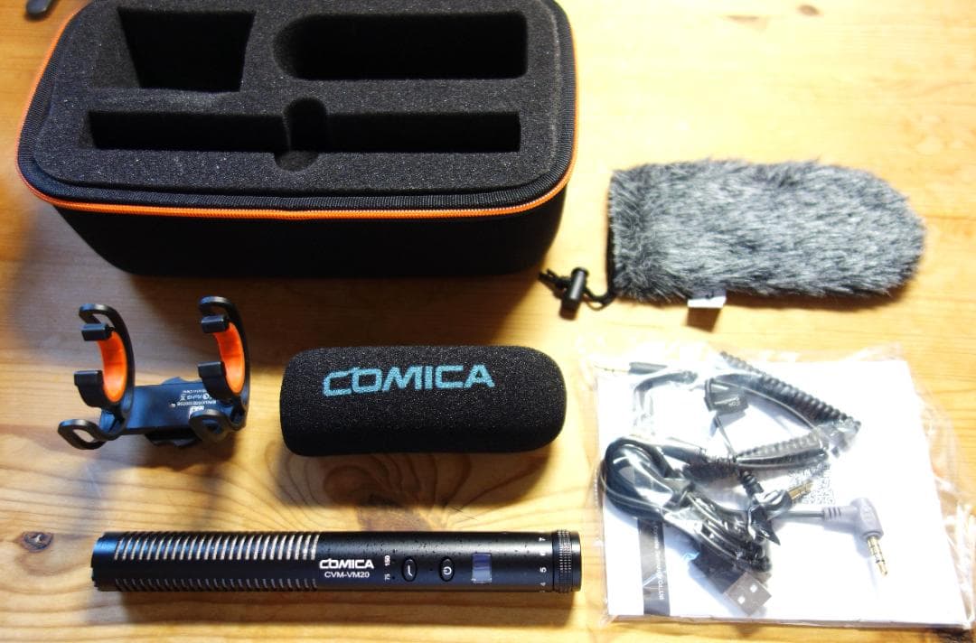 ★新品未使用★　COMICA VM20 ショットガンマイク　★ASMR★