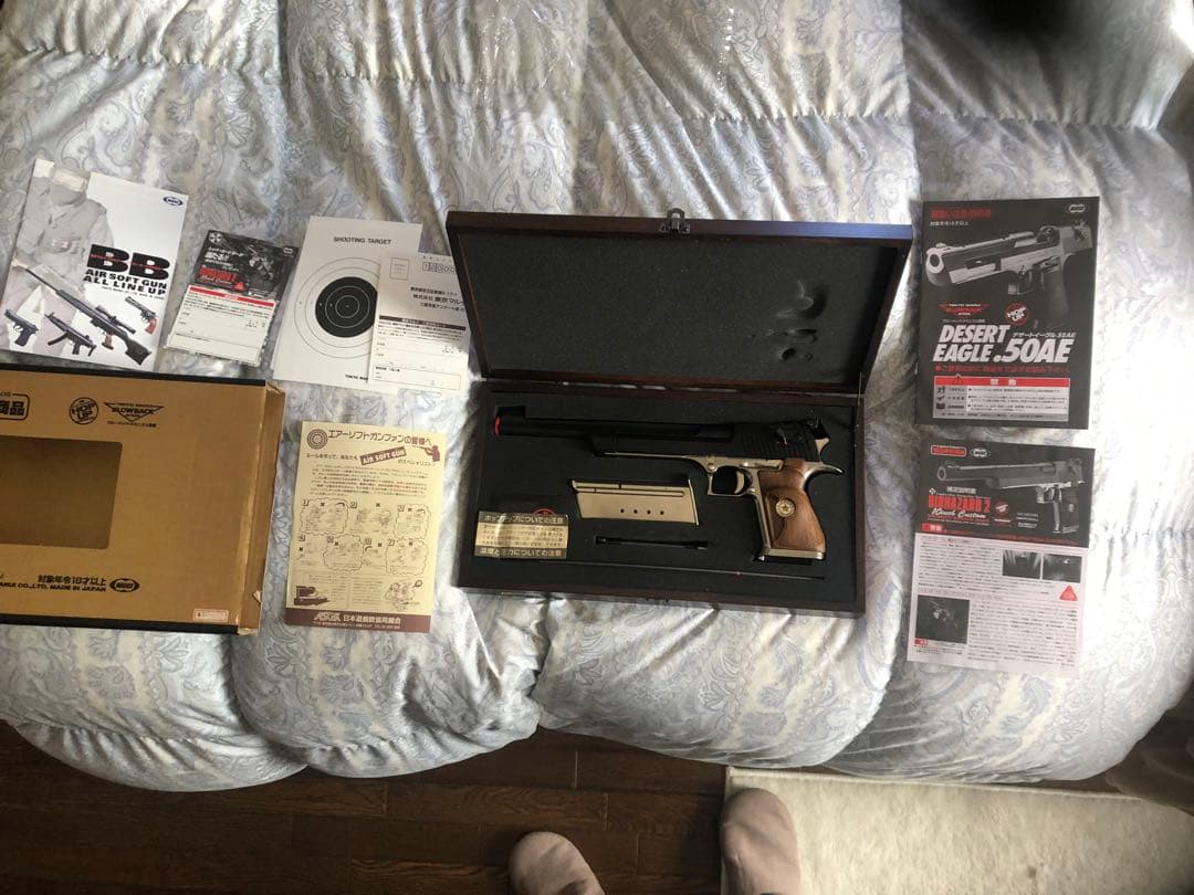 デザートイーグル .50AE ガスガン　バイオハザード98限定品　10インチ