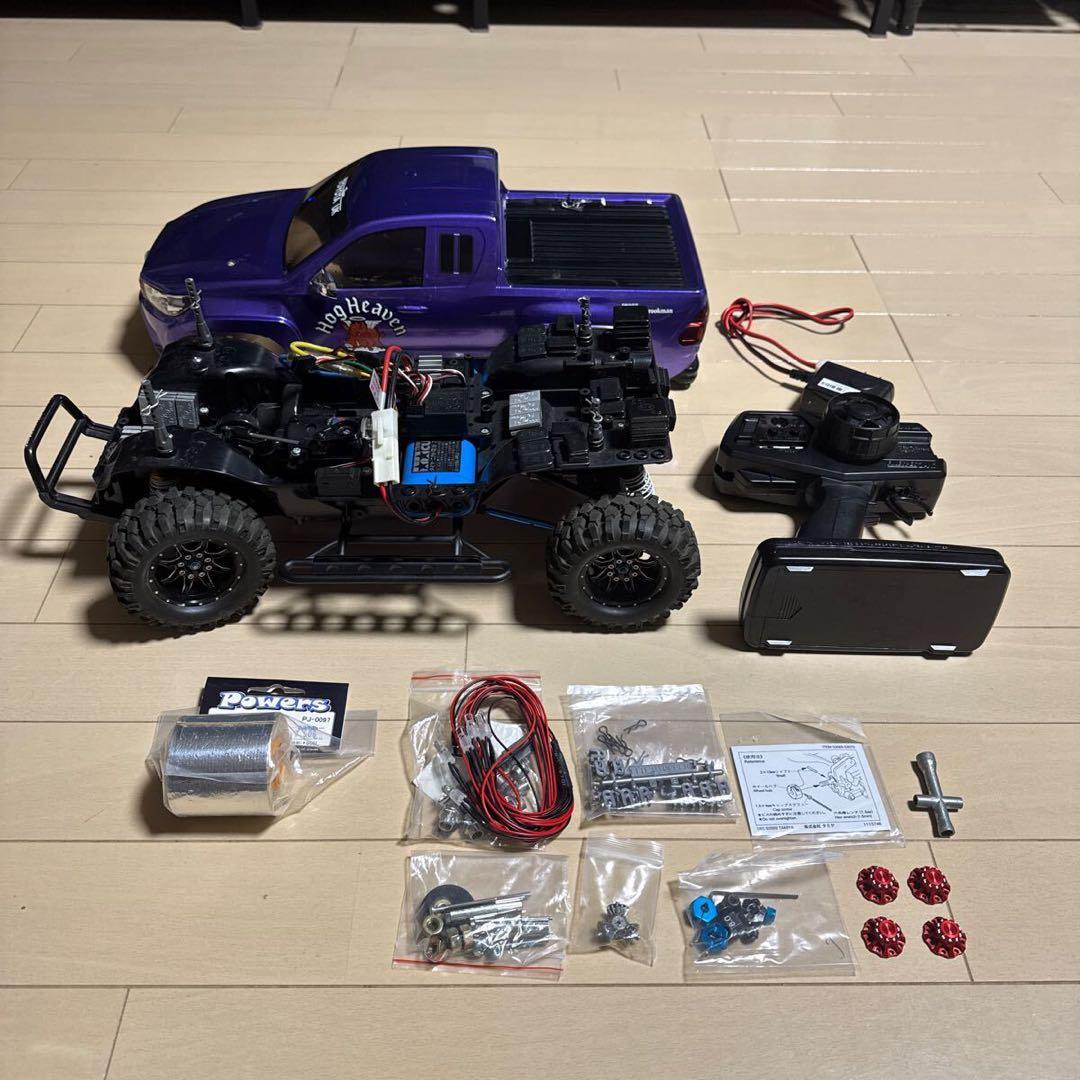 2.4G ハイラックス ラジコン TAMIYA CC-01 改造多数 おまけ多数