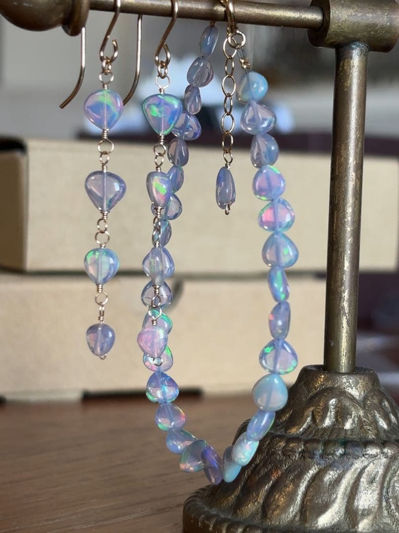 LAST！ラベンダーカラーオパールset