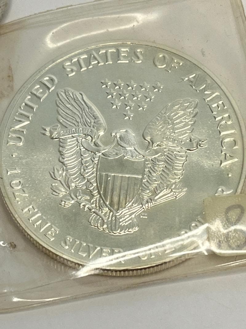 1989年「イーグル•ウォーキングリバティ」純銀1オンス銀貨