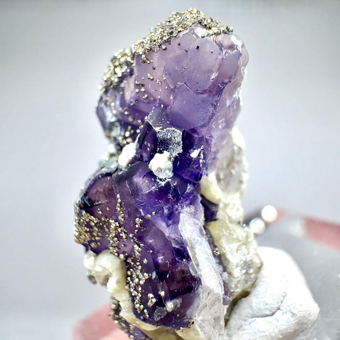 545 中国 内モンゴル産 フローライト&パイライト