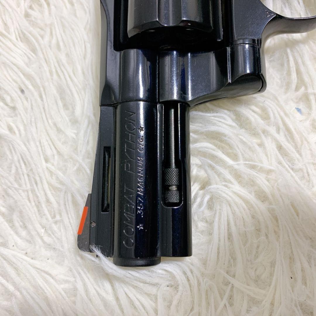 美品 コクサイ ニューコルトコンバットパイソン 3インチ MHWウッディグリップ