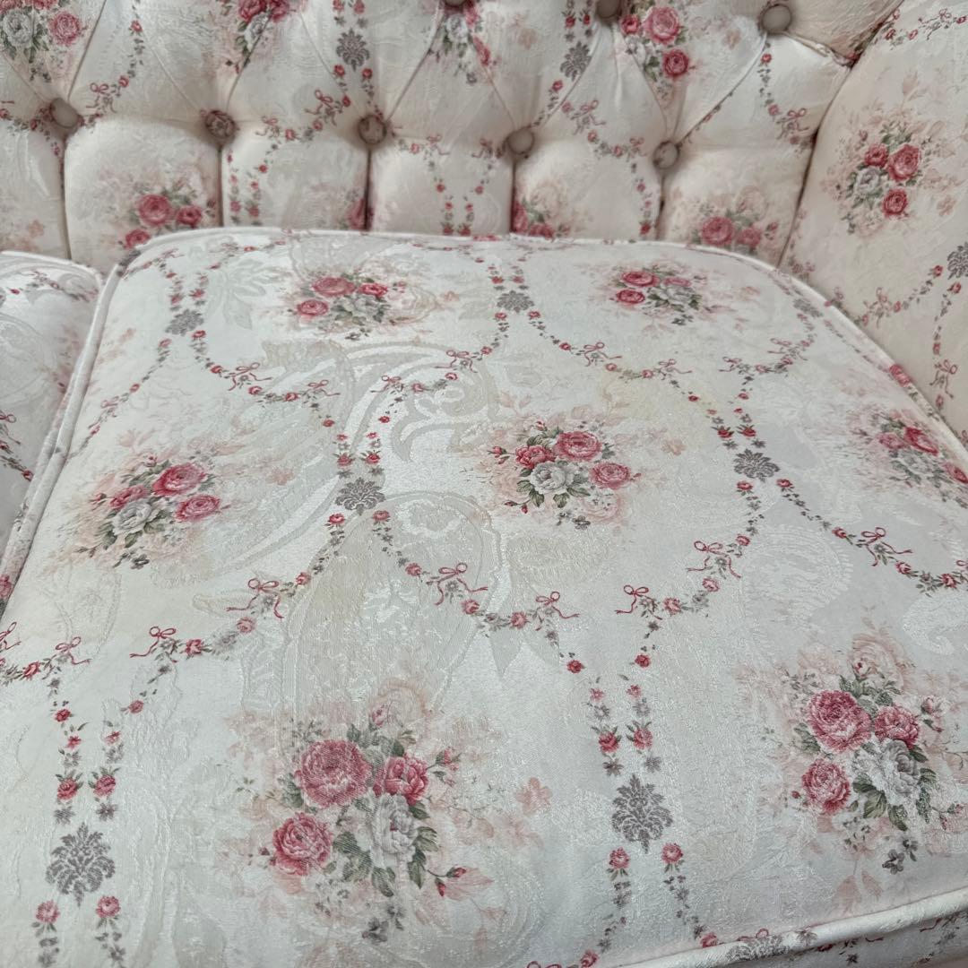 ロココ調　ソファー 2人掛けスウィートローズSymphony 浜崎あゆみ