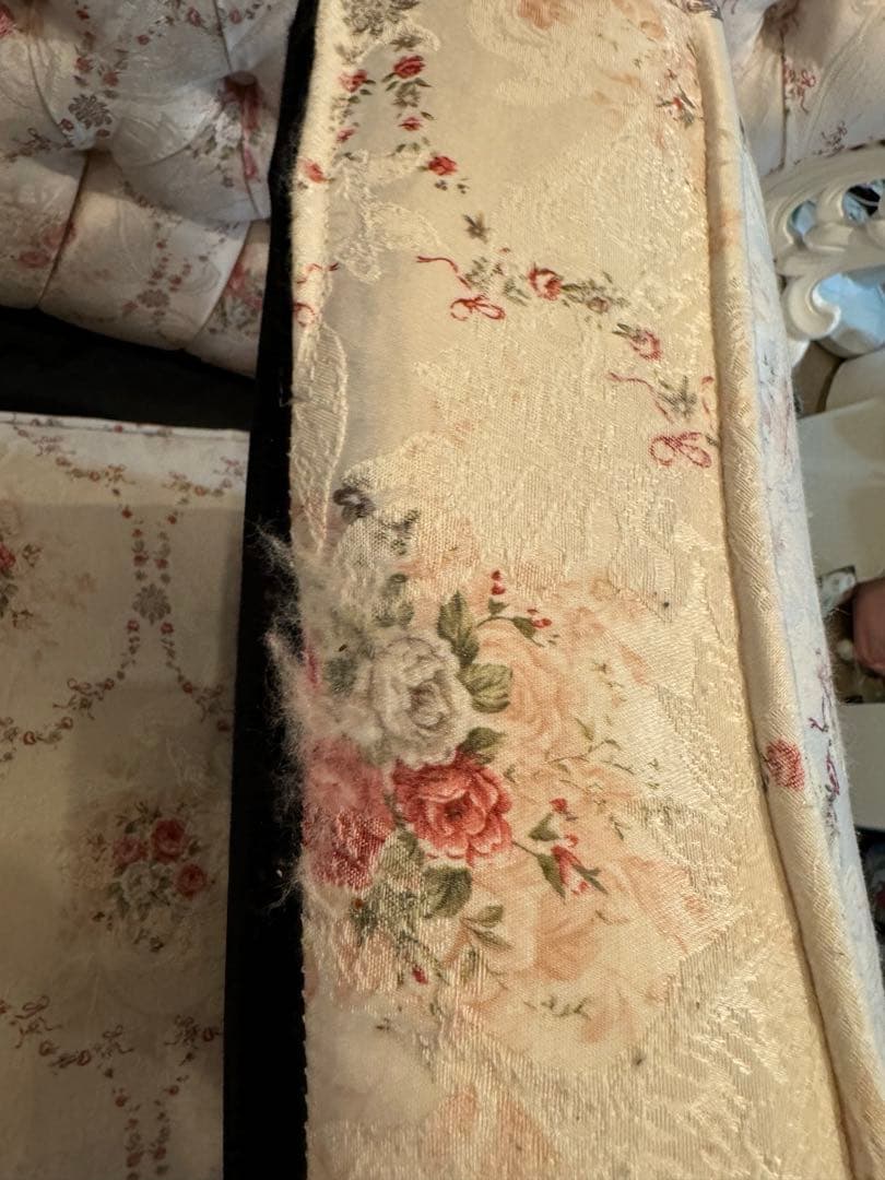 ロココ調　ソファー 2人掛けスウィートローズSymphony 浜崎あゆみ