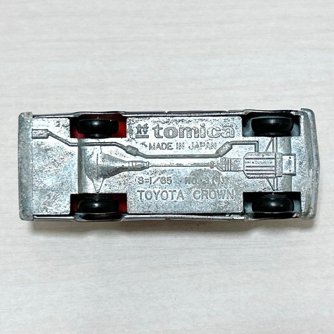 ミニカー トミカ トヨタクラウン パトカー 日本製 当時物