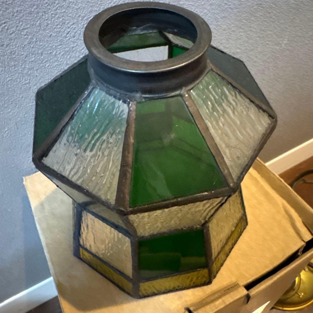 ART WORK STUDIO ステンドグラスペンダント ヘルム