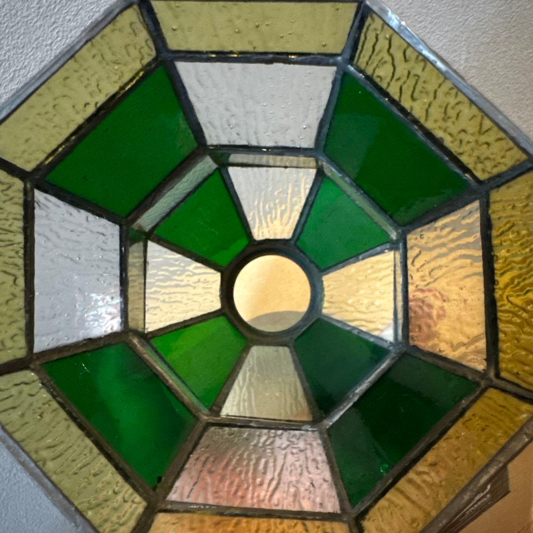 ART WORK STUDIO ステンドグラスペンダント ヘルム