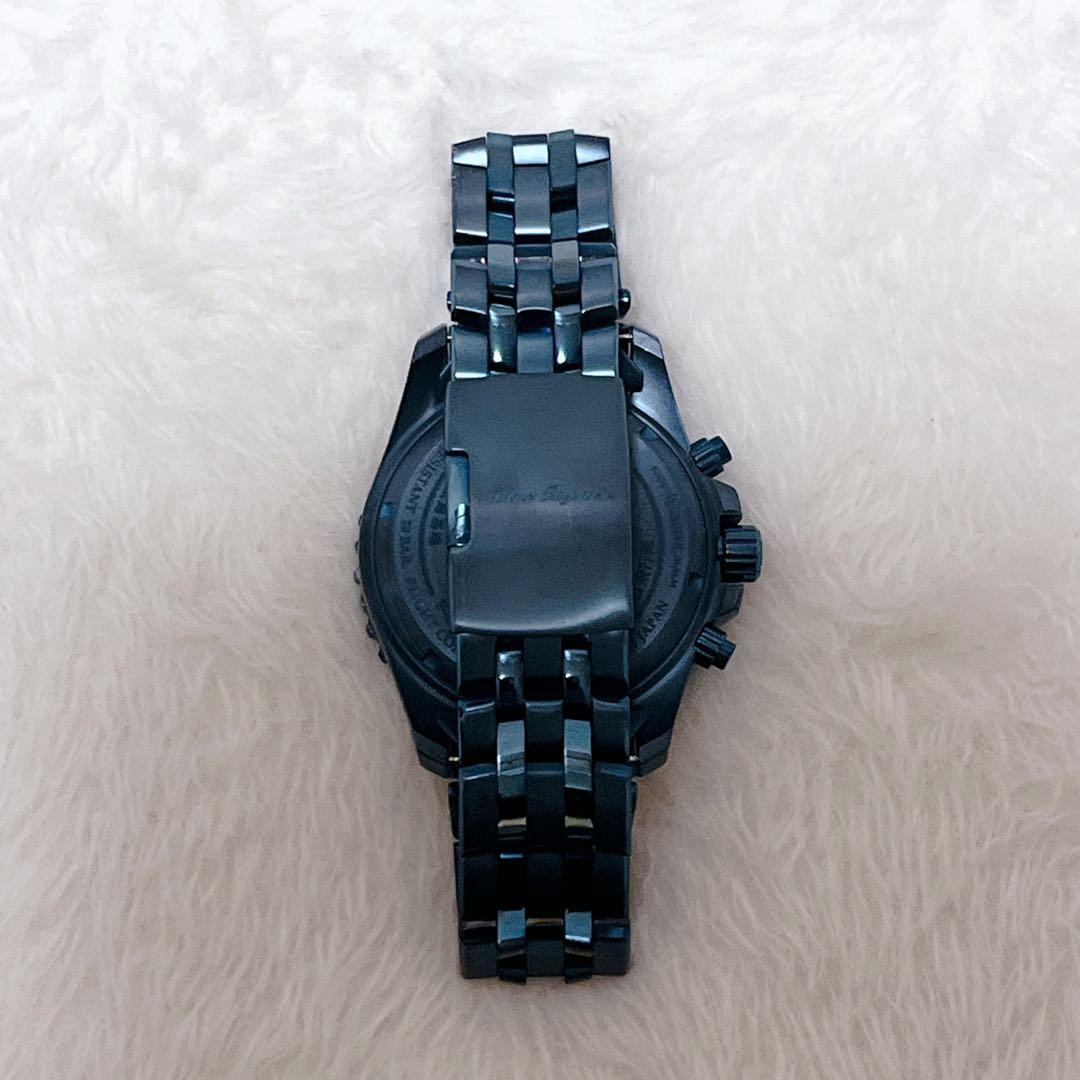 【美品】 KENTEX ブルーインパルス オールブルーチタン S683M-07