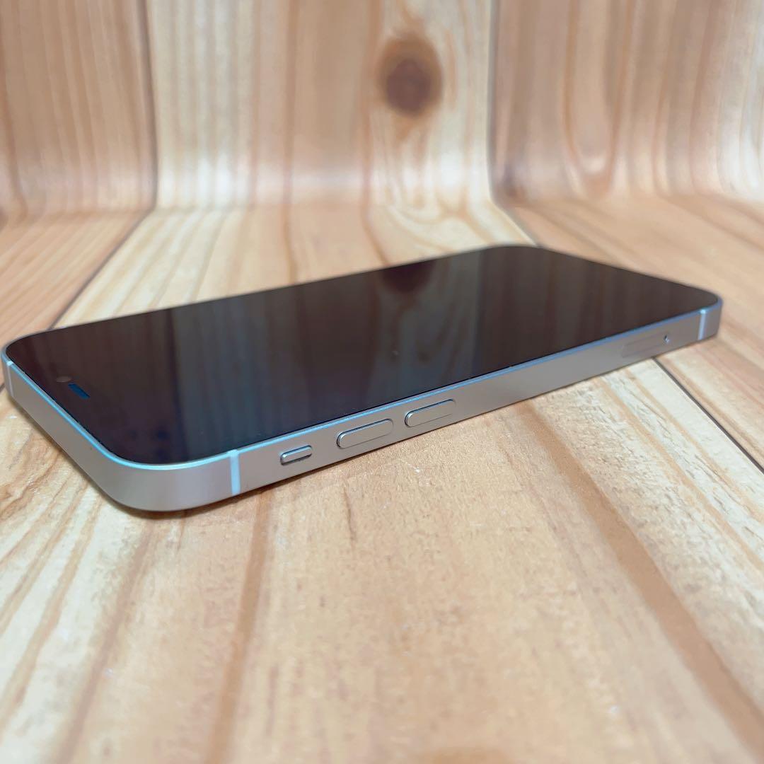 SIMフリー 本体 iPhone 12 64 GB ホワイト 542 電池新品