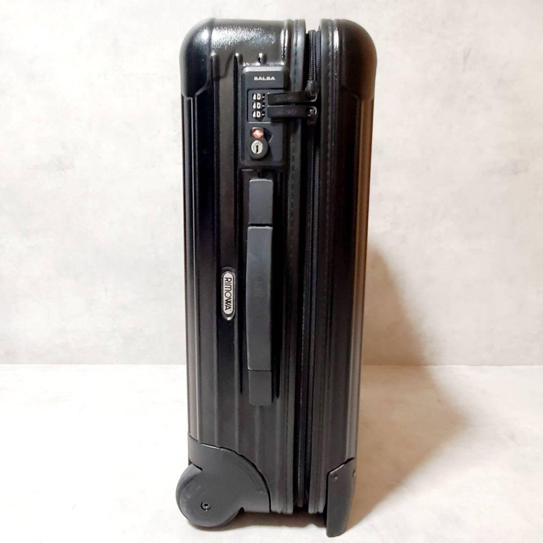 【良品】リモワ サルサ スーツケース キャリーケース 35L 2輪 ブラック