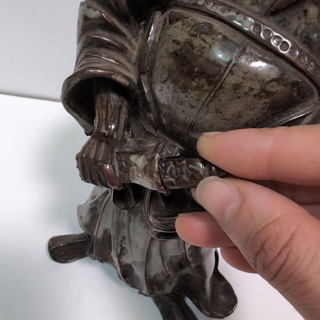 【骨董品】備前焼　鐘馗